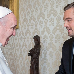Леонардо ДиКаприо встретился с Папой Римским