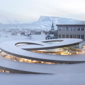 Спиральный музей Audemars Piguet от датского бюро BIG