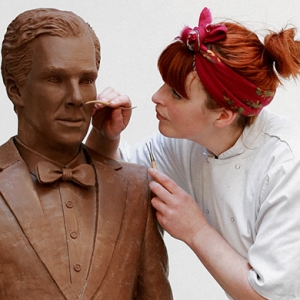 Бенедикта Камбербэтча изобразили в шоколаде