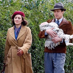 \"Пять секунд тишины\": первые кадры со съемок военной драмы с Брэдом Питтом и Марион Котийяр