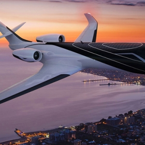 Концепция частного джета Ixion без окон