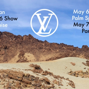 Прямая трансляция показа Louis Vuitton в Палм-Спрингсе