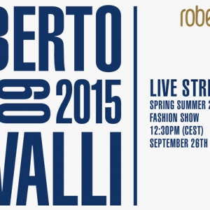 Прямая трансляция показа Roberto Cavalli, весна-лето 2016