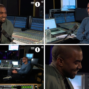 Канье Уэст в гостях BBC Radio 1