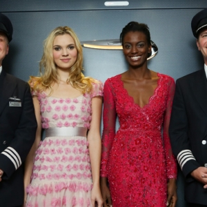 British Airways и Harrods устроили модное дефиле в небе