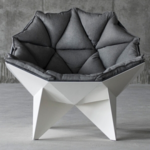 Футуристическое кресло Q1 от украинской дизайн-студии
