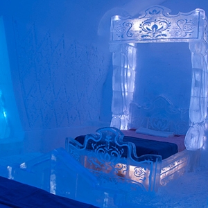 Disney-сьют в ледяном отеле Hôtel de Glace в Квебеке