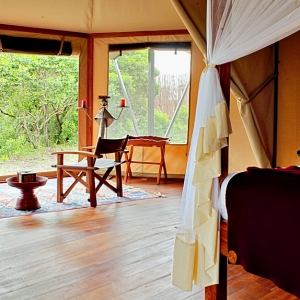 Палаточный отель Kempinski в Кении