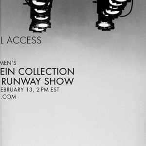 Прямая трансляция шоу Calvin Klein Collection, осень-зима 2014
