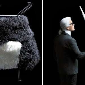 Карл Лагерфельд создал инсталляции для Cassina