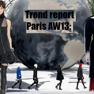 Неделя моды в Париже AW13: Trend report