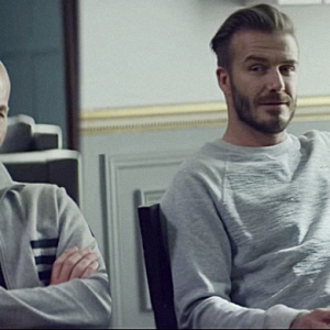 Зинедин Зидан и Дэвид Бекхэм в новом ролике adidas