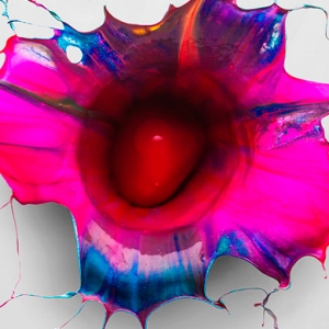 Фабиан Офнер превращает брызги краски в орхидеи