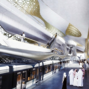 Заха Хадид построит метро в Саудовской Аравии