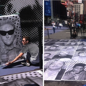 JR украшает улицы Нью-Йорка портретами прохожих