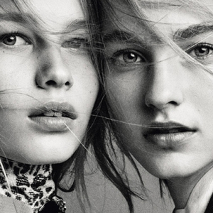 Рекламная кампания последней коллекции Рафа Симонса для Dior