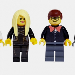 Версаче, Эльбаз, Джейкобс и Лагерфельд  глазами LEGO