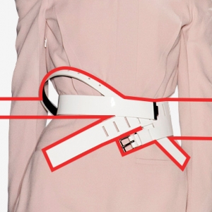 10 новых способов носить ремень