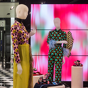 Prada представила модульный дизайн Graphic Rooms