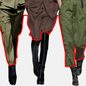 5 верных способов носить брюки в стиле милитари