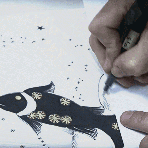 Как создавались рисунки на платьях Christian Dior Couture весна-лето 2017