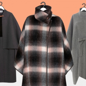 Подборка: 40 актуальных пончо и кейпов