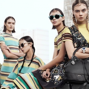 Кара Делевинь в новой рекламной кампании DKNY