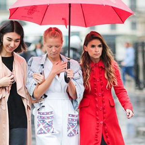 Неделя высокой моды в Париже, осень-зима 2017: street style. Часть 1