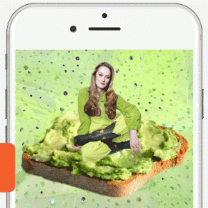 Подписываемся: @tasteofstreep с коллажами из фотографий Мэрил Стрип и еды