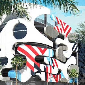 Больше цвета: яркий фасад Garage Museum