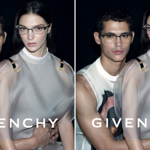Первый кадр рекламной кампании оптики Givenchy