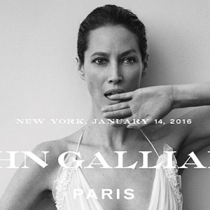 Первая рекламная кампания John Galliano после перезапуска