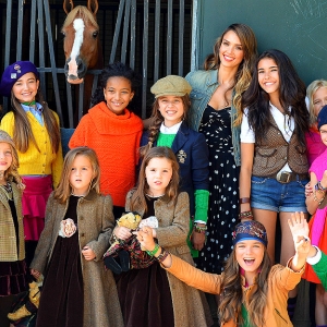 Показ детской коллекции Ralph Lauren