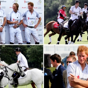 Благотворительный турнир по игре в поло в Лондоне