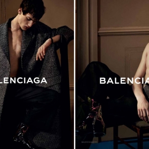 Мужская рекламная кампания Balenciaga