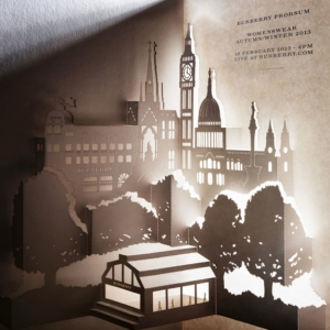 Прямая трансляция шоу Burberry Prorsum AW13/14