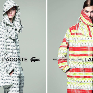 Карли Клосс в новой кампании Lacoste