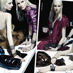 Саша Лусс в весенней кампании Lanvin: первый кадр