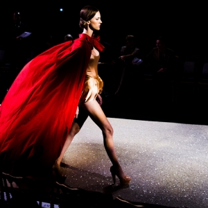 Backstage показа Ulyana Sergeenko в Париже