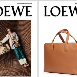 Архивы Стивена Мейзела в рекламной кампании Loewe