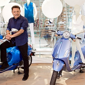 Эли Тахари взялся за дизайн скутера Vespa