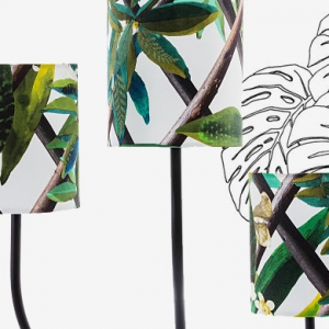 \"Тропические\" светильники Christian Lacroix