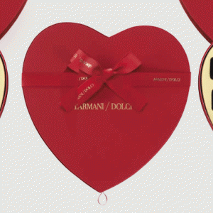 Коллекция шоколада Armani ко Дню святого Валентина