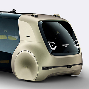 Volkswagen представил беспилотный автомобиль