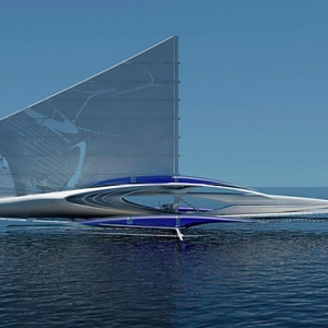 Футуристичный дизайнер Марго Красоевич представила концепт яхты будущего