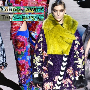 Неделя моды в Лондоне AW13: Trend report