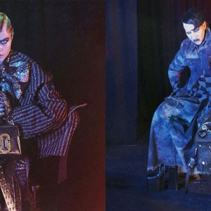 Мэрилин Мэнсон и Кара Делевинь в рекламной кампании Marc Jacobs