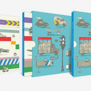 Детская \"Книжка про машинки\" в оформлении Пола Смита