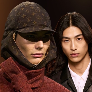 Вкрапления желтого и кокетливые завитки: бьюти-тренды мужской Недели моды осень-зима 2026