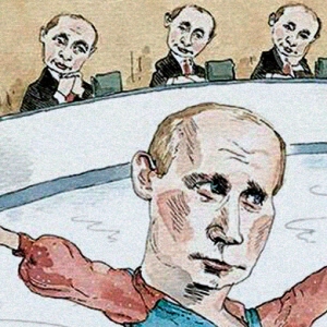 Владимир Путин на обложке The New Yorker